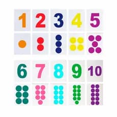Jogo Pedagógico com 20 Lonas Numerais – Pronta Entrega!