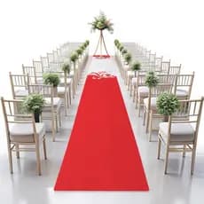 Tapete chão Passadeira em LONA Festa Casamento Igreja Personalizado