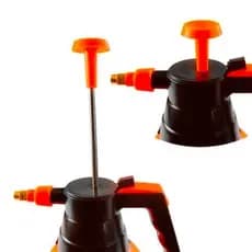 Pulverizador Pressão Manual Plástico 30cm Leve Resistente Jardinagem Agricultura Limpeza