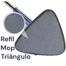 KIT 2 Refil para MOP TRIANGULAR Reutilizavel e Retratil
