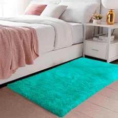 Passadeira Quarto Sala Felpudo 0,55x1,00 Varias Cores
