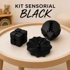 KIT 3 BRINQUEDOS SENSORIAIS ANTI STRESS-TOD, TDAH, AUTISMO