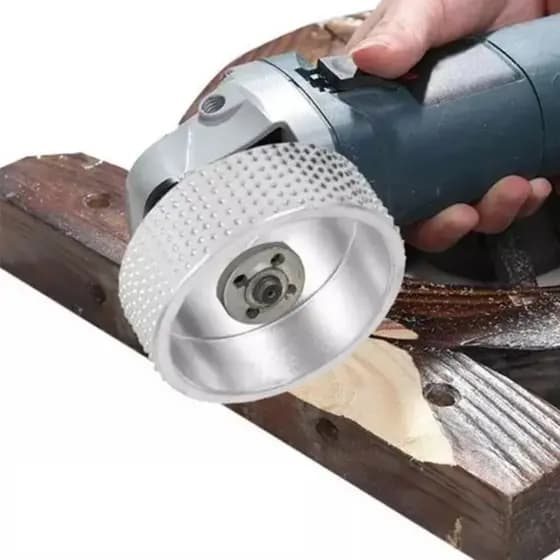 Disco Rebolo Esmerilhadeira Madeira Desbaste Lixa Escariar Serra Circular Turbo Plane Entalhar