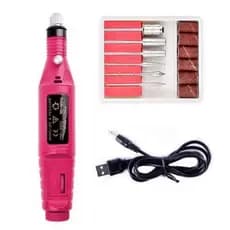 Lixadeira Motor Caneta Bivolts Unha Lixa Elétrica Profissional Bloco Motor Bivolt