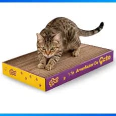 Arranhador Para Gato de Papelão Prático e Moderno Reforçado - OFERTA
