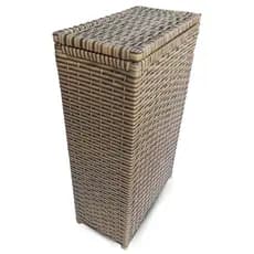 Cesto de Roupa Suja 50 Litros Lavandeira Quarto Banheiro 21x40x67