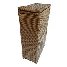 Cesto de Roupa Suja Cesto Organizador de Fibra Sintética 21x40x67