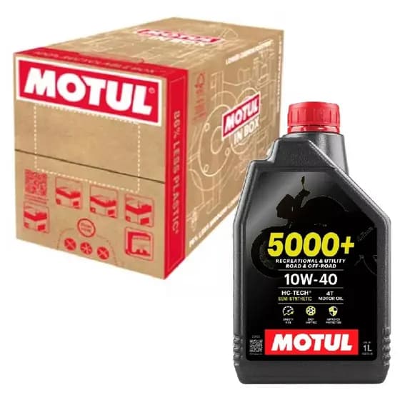 Óleo Motul 5000+ 10w40 Semissintético Atacado Caixa C/ 12 Litros