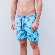 Kit 2 Short Masculino Mauricinho Bermuda Moda Praia Estampado Verão Academia
