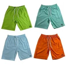 Bermuda Infantil Masculina Elastano Moda Praia com Elástico Escolar