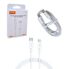 Cabo USB de 1 metro Kaidi KD-26 Tipo C para Lightning