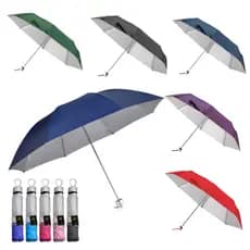 Guarda Chuva Com Protecao UV Sombrinha Dobravel Sol  e Chuva
