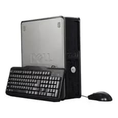 Cpu optplex core 2 duo 4Gb Ddr3 HD 500+teclado+mause