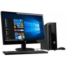 Computador  HP 200 G1 P5V39LT com hd250gb 4gb ddr3 wifi monitor de 15 slim.leve