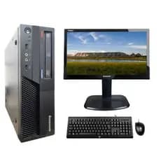 computador thinkcenter core 2 duo ddr3 4 GB + teclado/mause/monitor 17