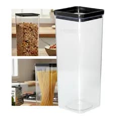 Pote de Alimentos 3,5 Litros com Tampa Hermética Organizador de Geladeira Casa e Armário