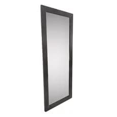 Espelho Cristal Moldurado Em Madeira 90 cmx 40cm Retangular Decoração Quarto, Guarda Roupa, Escritorios e casa