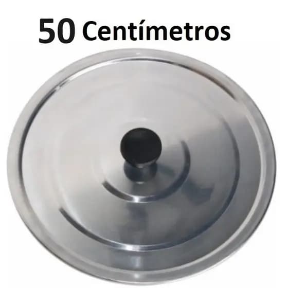 Tampa Grande Avulsa Alumínio Leve Polida,Caçarola,Panelas,Frigideiras,Tachos e Caldeirão Nº 52,50,46 ,36,38, 40 ou 42 Cm