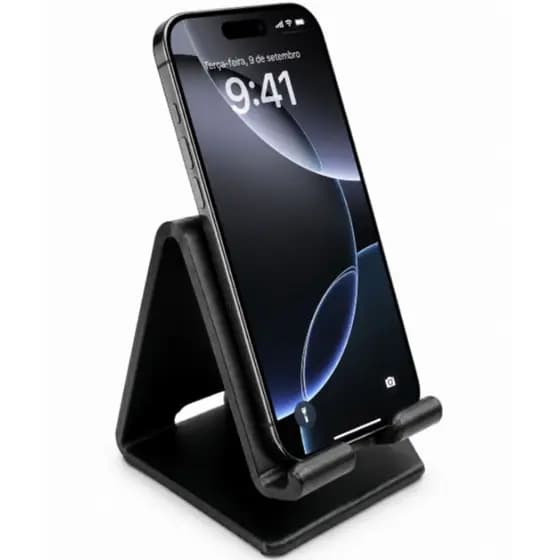 Suporte de Celular Mesa Escritório home Office Design Moderno e Elegante