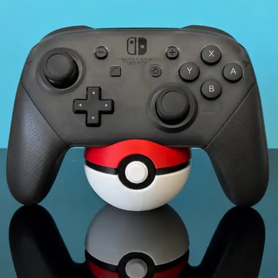 Suporte Para controle Pro Nintendo Switch 1 e 2 Suporte Organizador Pokebola