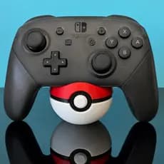 Suporte Para controle Pro Nintendo Switch 1 e 2 Suporte Organizador Pokebola