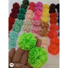 10 pompom  pet " par" banho e tosa laço de orelha exclusivo
