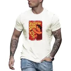 Camiseta Chris Cornell Audioslave Rock Grunge 100% Algodão Premium Unissex Banda T-Shirt Estampada Masculina