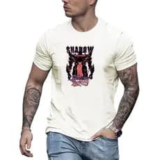 Camiseta Solo Leveling Shadow Monarch 100% Algodão Unissex T-Shirt Anime Geek Top
