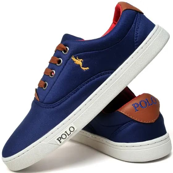 Sapatênis Infantil Masculino Tênis Menino Lona Escolar Casual Sapato Juvenil 27 ao 36