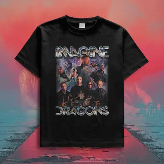 Camiseta Imagine Dragons | Loom World Tour [básico e plus size]