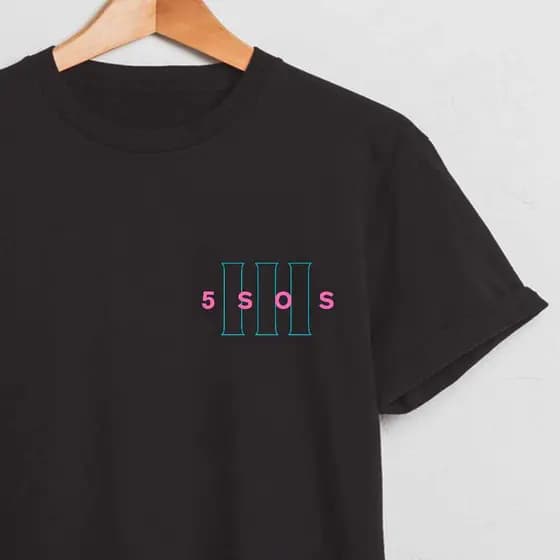 Camiseta 5 Seconds of Summer | 5SOS [tradicional e plus size]