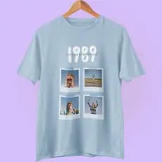 Camiseta Taylor Swift | Photocards [tamanho tradicional e plus size]