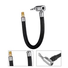 Adaptador Para Mine Compressor, Tubo de extensão de mangueira de travamento de ar de pneu de Carro, Moto e Bicicleta