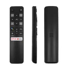 Controle remoto com comnado de Voz,  substituição para Smart TCL TV RC802V FNR1