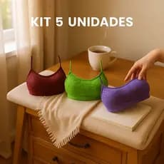 Kit Com 5 Tops Fitness Com Alcinha - Top Sem Bojo Perfeito Para Academia - Direto da Fábrica - Envio Imediato - Cropped