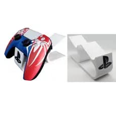 Suporte Para 2 Controles Ps5 Playstation 3, 4 E 5 Apoio Mesa