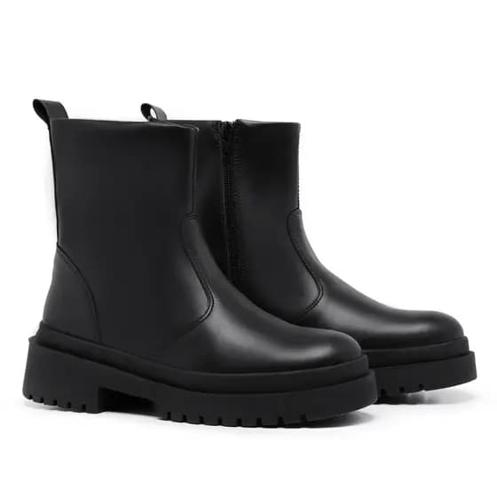 Bota Coturno Sola Tratorada Feminino Confortável Mega Promoção Moderna e Elegante