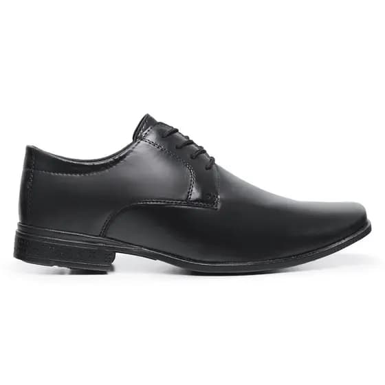 Sapato Masculino Social Clássico Com Cadarço Formal Solado Emborrachado Palmilha EVA