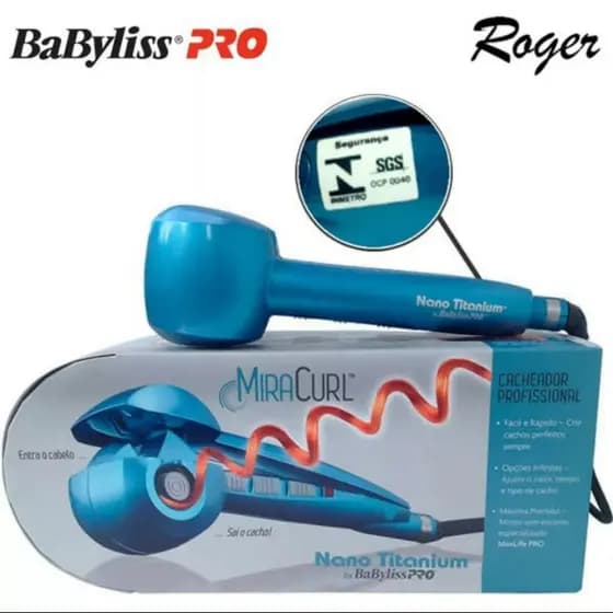 Miracurl Babyliss Pro Nano Titanium Modelador Original