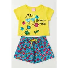 Conjunto Infantil Menina Verão 2 ao 14  - PRONTA ENTREGA