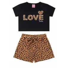Conjunto Infantil Menina Verão 2 ao 14  - PRONTA ENTREGA