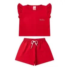 Conjunto Infantil Menina Verão 2 ao 14  - PRONTA ENTREGA