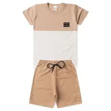 Conjunto Infantil e Juvenil Menino Masculino 2 ao 14 - Pronta Entrega