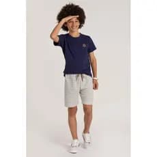 Conjunto Infantil e Juvenil Menino Masculino 1 ao 14