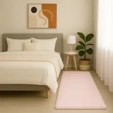 Tapete Passadeira Beira de Cama Sala Quarto Corredor 2 Metros Felpudo Peludo Macio