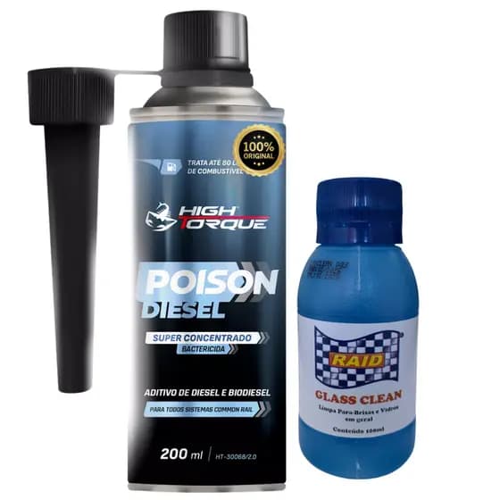 Aditivo De Combustível Poison Diesel High Torque + Brinde