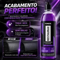 Restaurax Vonixx Restaurador De Plásticos Internos e Externos 500ml
