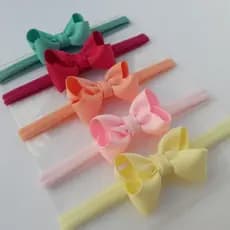 Faixa/Tiara de cabelo para bebê Mini Lacinho Boutique - Unidade