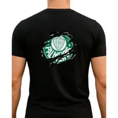 Camiseta Palmeiras Camiseta Masculina Camiseta Esporte Blusa Palmeiras 100% Algodão