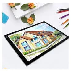 Mesa De Luz A4 OU A3 3 NÍVEIS DE ILUMINAÇÃO Para Desenho E Transposição - Led Branco